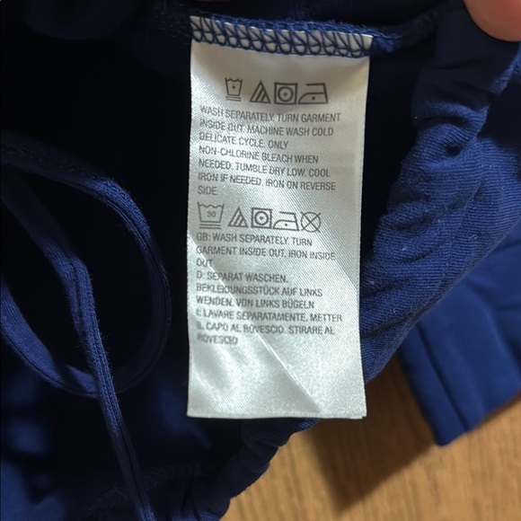 Belle Beach by Kim Gravel Blue 'Salty' light weight Sweatshirt - Picture 6 of 8